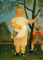 child with a puppet Henri Rousseau Post Impressionism Naive Primitivism